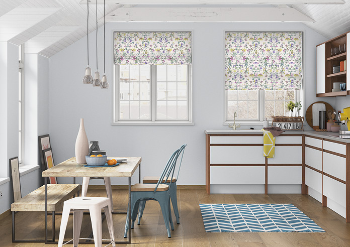 Carlotta, Wisteria - Twist&Fit Roman Blind - Image 5